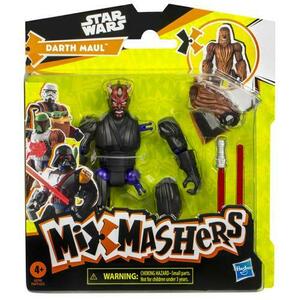 Figurina Star Wars Mix Mashers - Darth Maul, cu accesorii, 12 cm imagine