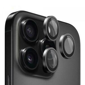 Folie de protectie Camera Spate Blueo Metal Frame pentru Apple iPhone 15 Plus / 15, Sticla Securizata imagine