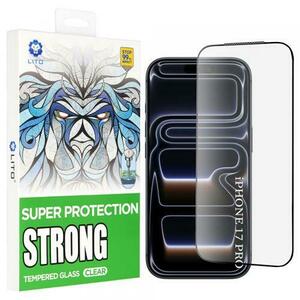 Folie de protectie Ecran Lito D+ Max Strong pentru Apple iPhone 17 Pro, Sticla Securizata, Full Glue imagine