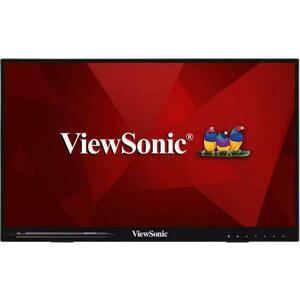 Monitor IPS LED ViewSonic 23.8inch ID2456, Full HD (1920 x 1080), VGA, HDMI, Boxe, Touchscreen (Negru) imagine