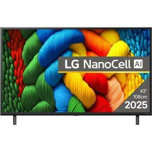 Televizor NanoCell LED LG 109 cm (43inch) 43NANO80A3B, Ultra HD 4K, Smart TV, WiFi, CI+ imagine