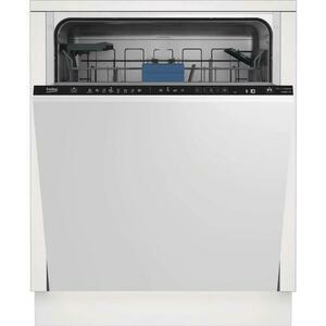 Masina de spalat vase incorporabila Beko BDIN28450C, 14 seturi, 8 programe, Clasa B, Deschidere automata a usii, Motor ProSmart Inverter, Fast+, 60 cm (Inox) imagine
