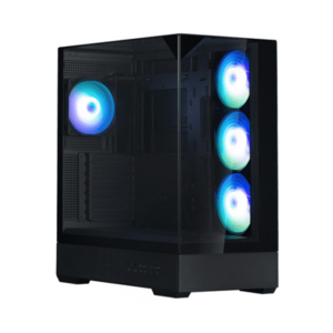Carcasa Zalman P40 Prism Plus, Middle Tower, Fara sursa (Negru) imagine