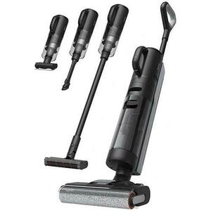 Aspirator vertical fara fir Dreame H12 Dual HHV4, aspirare umed/uscat, 3 moduri de aspirare, putere aspirare 16000Pa, auto-curatare, capacitate rezervor apa curata/murdara-0.9l/0.7l, baterie 4000mAh, autonomie pana la 60min, 300W, afisaj LED (Negru) imagine