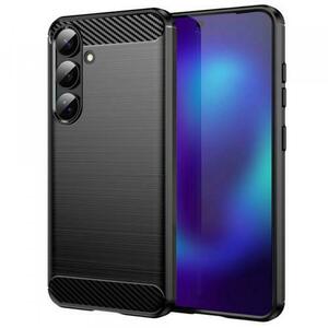 Husa pentru Samsung Galaxy S26, Techsuit, Carbon, Neagra imagine