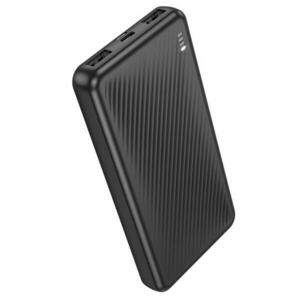 Baterie Externa Borofone BJ55 Graceful, 10000mAh, 22.5W, QC + PD, 1 x USB-C - 2 x USB-A, Neagra imagine