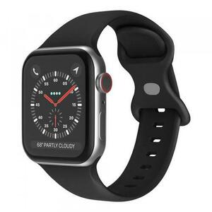 Curea Techsuit W031 pentru Apple Watch 49mm / 46mm / 45mm / 44mm / 42mm Series, Negru imagine