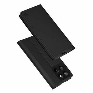 Husa pentru Honor 400 Smart 4G / X7d 4G / 400 Smart 5G, Techsuit, Magskin Book, Neagra imagine