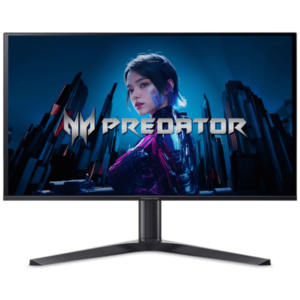 Monitor Gaming QD-OLED Acer Predator 26.5inch X27UX1b, QHD (2560 x 1440), HDMI, DisplayPort, Boxe, 240 Hz, 0.03 ms (Negru) imagine