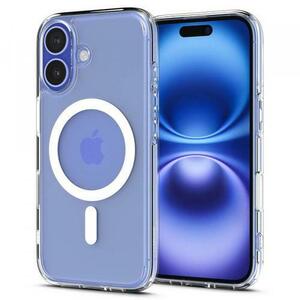 Husa MagSafe pentru Apple iPhone 16, Spigen, Ultra Hybrid T, Alba imagine