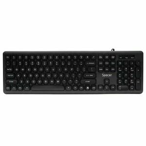 Tastatura Spacer SPKB-LWP-03, Wired, USB (Negru) imagine