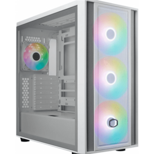 Carcasa Cooler Master MasterBox 600, Fara sursa, Middle Tower (Alb) imagine