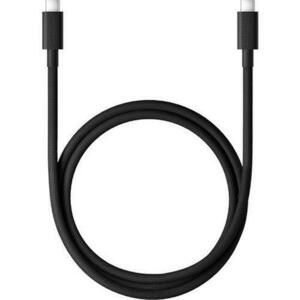 Cablu de date Xiaomi BHR087BGL, 6A, USB-C la USB-C, USB4, 1m (Negru) imagine