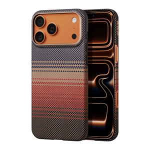 Husa Protectie Spate Pitaka pentru Apple iPhone 17 Pro, MagEZ 7 Pro, 600D, Ultra-Slim (Multicolor) imagine