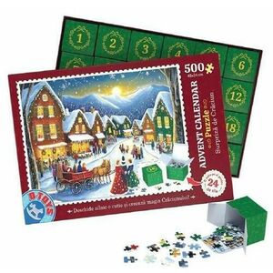 Puzzle Advent Calendar Model 1, 500 piese imagine