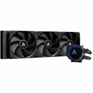 Cooler CPU Chieftec Iceberg 360, 3 x 120mm, 500 - 2200 RPM, iluminare RGB (Negru) imagine