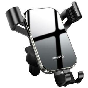 Suport auto Yesido C87 cu Gravity Grip pentru Airvent (Negru) imagine