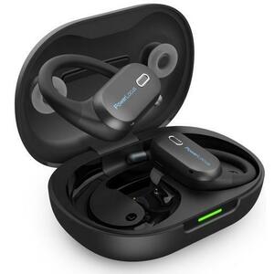 Casti pentru copii Wireless PowerLocus Jumpy, Bluetooth, Microfon (Negru) imagine