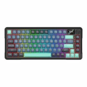 Tastatura Gaming Mecanica Redragon K724 PRO RGB, 81 taste (Negru) imagine