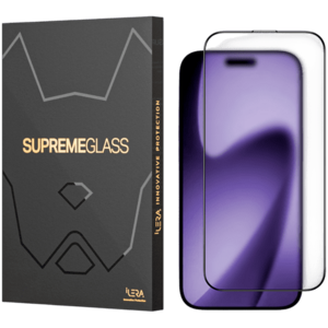 Folie Protectie Sticla iLera FrostedGlass 2.0 pentru iPhone 17 (Transparent) imagine