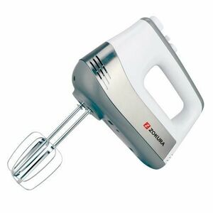 Mixer de mana cu 5 trepte de viteza Zokura Z1507, 500 W (Alb/Verde) imagine