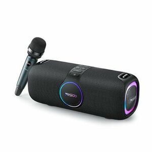 Boxa Portabila Yesido YSW21 Karaoke, Bluetooth, 120W, RGB, Waterproof, Neagra imagine