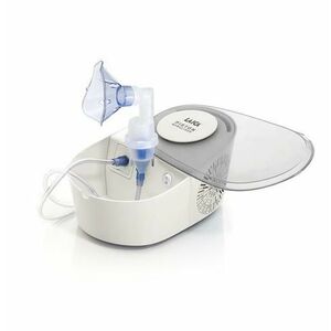 Aparat de aerosoli Laica NE2012, compartiment accesorii, cu piston, copii si adulti imagine