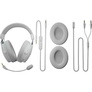 Casti Gaming Genesis Toron 531, Jack 3.5mm, 1m (Alb) imagine