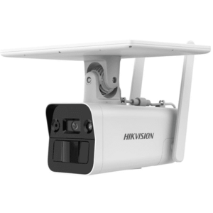 Camera supraveghere video exterior Hikvision DS-2XS2T41G1-ID/4G/C05S07(4MM), 4MP 2560x1440, Panou solar, 4mm, IR 30/10m, 4G, MicroSIM slot, Microfon, Difuzor, IP67 imagine