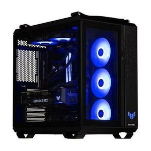 Calculator Sistem PC Gaming Actina KOMACNGIP0420 Midi Tower Powered by ASUS, Procesor Intel Core Ultra 9 285K, 24 cores, 3.2 up to 5.5GHz, 36MB, 64GB DDR5, 2TB SSD, NVIDIA GeForce RTX 5090 32GB GDDR7, Wi-Fi, Bluetooth, No OS (Negru) imagine