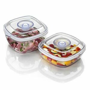 Set caserole de vidat si marinat Laica VT33050, 1 l si 2 l imagine