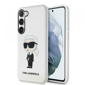 Husa pentru Samsung Galaxy S23 S911, Karl Lagerfeld, Ikonik Karl, Transparenta imagine