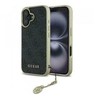 Husa pentru Apple iPhone 16 Plus, Guess, 4G Charm, Neagra imagine