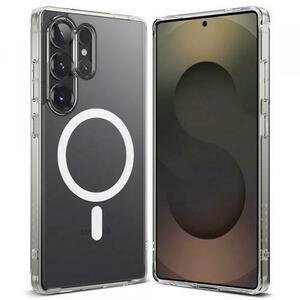 Husa MagSafe pentru Samsung Galaxy S25 Ultra S938, Ringke, Fusion, Transparenta Mata imagine