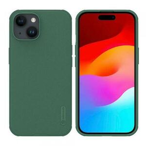 Husa pentru Apple iPhone 15 Plus, Nillkin, Super Shield, Verde Inchis Satinata imagine