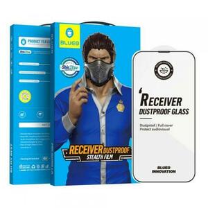 Folie de protectie Ecran Blueo Anti-Dust HD pentru Apple iPhone 14 Plus / 13 Pro Max, Sticla Securizata, Full Glue imagine