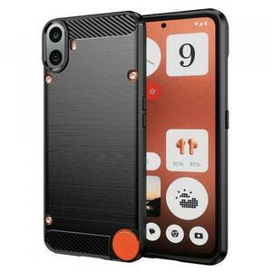 Husa pentru Nothing CMF Phone 1, Techsuit, Carbon, Neagra imagine