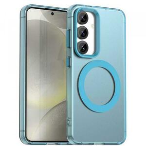 Husa MagSafe pentru Samsung Galaxy S24 FE S721, Techsuit, CandyCase, Albastra imagine