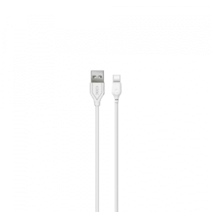 Cablu Date si Incarcare USB-A - USB-C XO Design NB103, 18W, 1m, Alb imagine