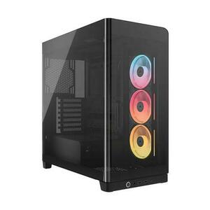 Carcasa Corsair Frame 4500X LX-R RGB, Fara sursa, Middle Tower (Negru) imagine