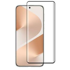Folie Sticla Curbata Lemontti LEMFSC3DHP8PN 3D pentru Huawei Pura 80 Pro (Transparent/Negru) imagine