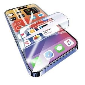 Folie Silicon Lemontti LEMFSGCIXVIIP 3D GRS Clear pentru Apple iPhone 17 Pro (Transparent) imagine