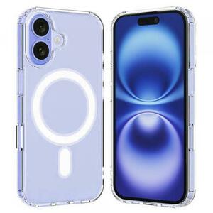 Husa MagSafe pentru Apple iPhone 16, Techsuit, Pro, Transparenta imagine