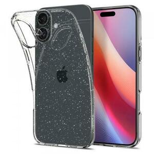 Husa pentru Apple iPhone 16, Spigen, Liquid Crystal Glitter, Transparenta imagine