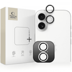 Folie de protectie Camera Spate Tech-Protect CamRing Fit+ pentru Apple iPhone 17, Sticla Securizata imagine