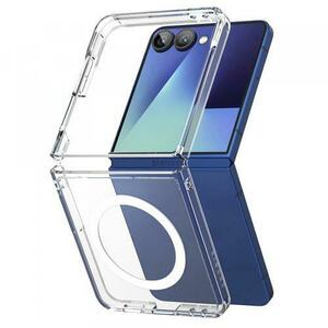 Husa MagSafe pentru Samsung Galaxy Z Flip7 F766, Ringke, Fusion, Transparenta imagine