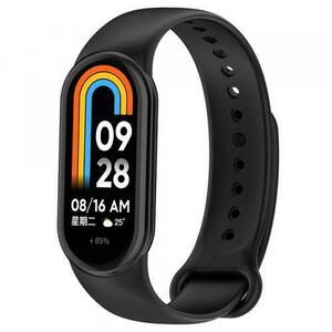 Curea Techsuit W014 pentru Xiaomi Smart Band 9 / 8, Neagra imagine