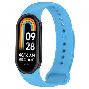 Curea Techsuit W014 pentru Xiaomi Smart Band 9 / 8, Albastru imagine