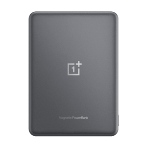 Acumulator extern OnePlus Slim Magnetic, 5000mAh, Wireless, Android/iOS, 10W/7.5W, Indicator LED, Control al temperaturii NTC, Aluminiu (Gri) imagine