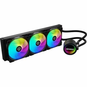 Cooler CPU Genesis Hydria 360, 120mm, aRGB, 500 - 1550rpm (Negru) imagine
